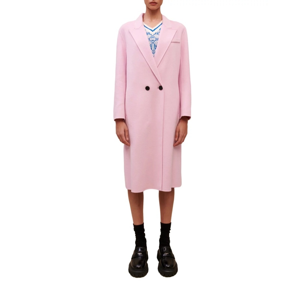 Guirose Notched Collar Trench Coat